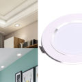 5W 9W 12W LED Downlight Round Panel Light Cold Warm White Spot Lamp 220V Ceiling Light Recessed Down Light. 