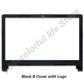 New Top Case For Dell Inspiron 15 3576 3565 3567 LCD Back Cover Upper Top Bottom Shell Lower Cover Front Bezel Hinges Black 15.6. 