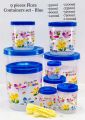 Flora Transparent Bottle 9Pcs Container Set Best Price Buy Online. 