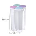 【Hot】 Kitchen Storage Box Food Storage Containers Plastic Grain Storage Tank Sealed Moisture Proof With Lid Container Kitchen Items. 