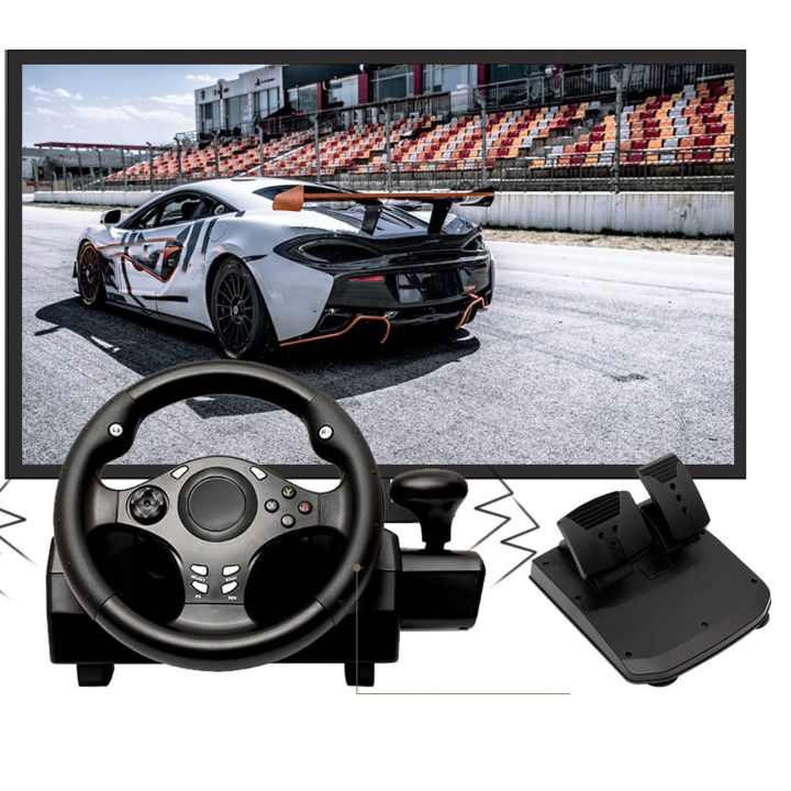 7%20In%201%20Game%20Steering%20Wheel%20270%20Degrees%20Rotation%20Self%20Adjusting%20Multifunction%20-%20Image%207