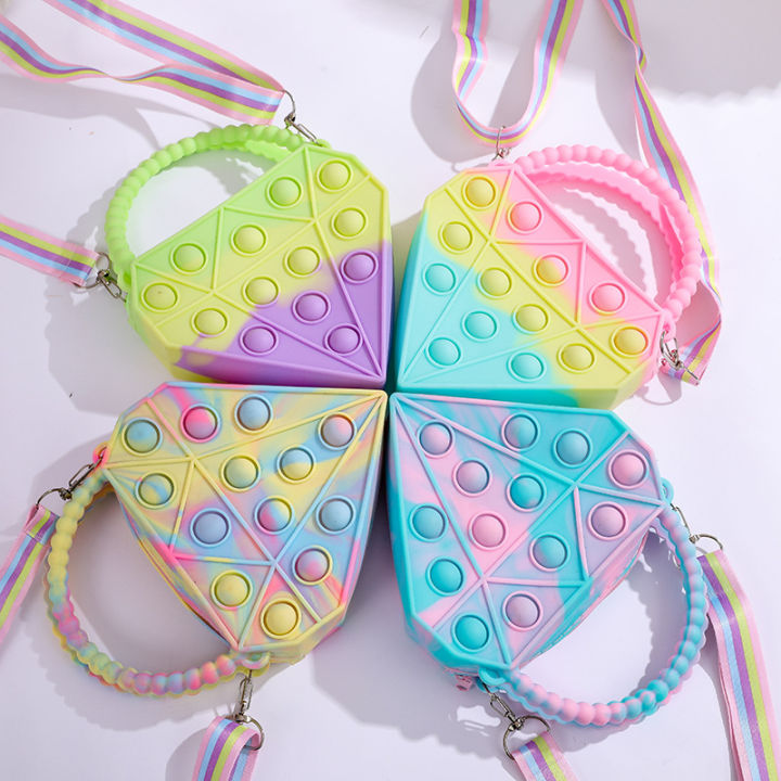 Cross-Border New Rat Killer Pioneer Bag Princess Coin Purse Silicone Crossbody Adult Children Bag Fashion Handbag