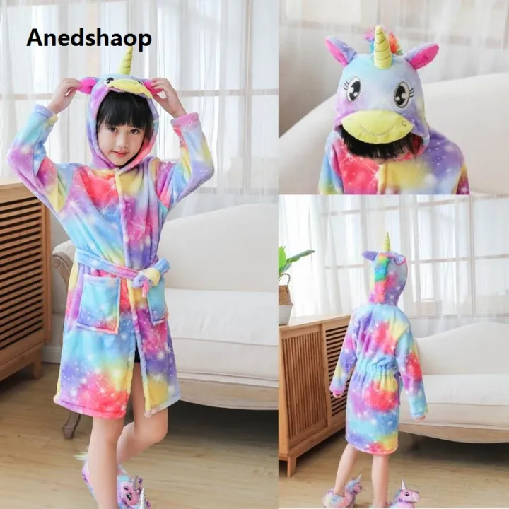 Anedshaop%20Pink%20Princess%20Bath%20Robe%20for%20Girls%203%204%205%206%207%208%209%2010%2011%2012%20Years%20Unicorn%20Original%20Kids%20Bath%20Towel%20Robe%20Fashion%20Winter%20Toddler%20Girl%20Bathrobe%20-%20Image%208