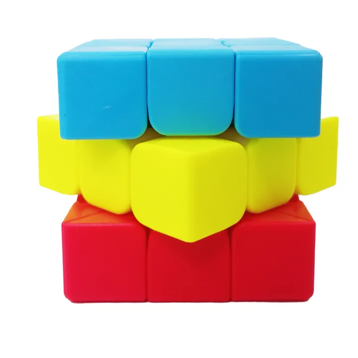 Fanxin%203x3x3%20Sandwich%20Stickerless%20Rubik's%20Cube%20Professional%203x3%20Speed%20Puzzle%20-%20Sticker%20Less%20Fanxin%20Smooth%20Speed%20Magic%20Rubik%20Cube%20-%20Image%206