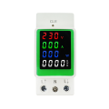 Voltage Current KWH Electric Energy Monitor Meter AC80-270V 110V 220V 100A VOLT AMP Voltmeter Ammeter Wattmeter Din Rail. 