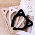 Fashion Women Girls Cute Plush Cat Ear Headband Autumn Winter Cartoon Lovely Furry Non-slip Hair Hoop Costume Party Headwear Hair Accessories. 