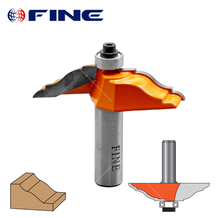 W2 Raised Panel Bit - 1/2" Shank - 1" - Fine Router Bit For Wood