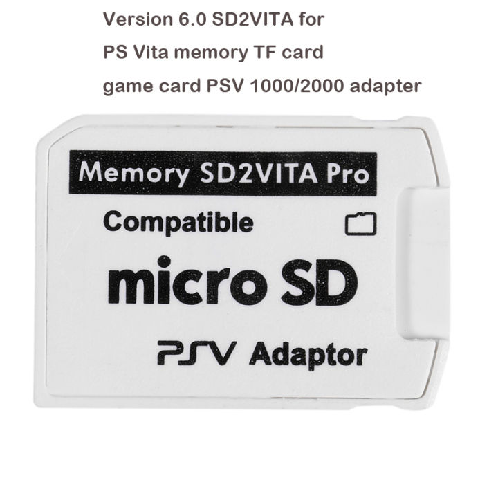 KOKKO Adapter PSV Vita 1000/2000 TF Card Holder 3.65 System SD Micro-sd Card Conversion Set 6.0 Version
