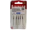 Sewing Machine Needles - pack of 5 SINGER Needles: Size 12, 14, 16 & 18. 