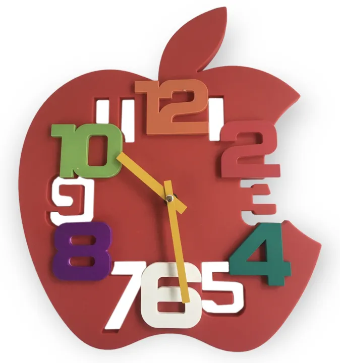Creative%20Apple%20Design%20Wall%20Clock%20Silent%20Movement%20Easy%20To%20Read%20And%20Living%20Room,%20Children's%20Room,%20Office%20Room,%20Bed%20Room%20Kindergarten%20Wall%20Watch%20Home%20Decor%20Wall%20Clock.%20-%20Image%204