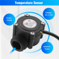 1-60L/Min DC 5-24V Hall Effect Water Flow Sensor Counter Meter FS300A. 