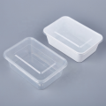20Pcs of 750ML White PP5 Plastic Food Container | Microwavable. 