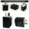 12V 2 Pin Adjustable Frequency LED Flasher Relay Turn Signal Indicator for Motorcycle Motorbike Fix Moto Accessories bike flasher 2pin flasher signal flasher. 