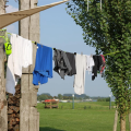 Retractable Clothes Line Anti-Winding Washing Line 10 Metre for Camping Outdoor Indoor. 