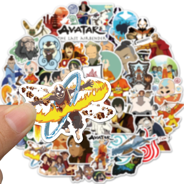 20/40/60pcs%20Avatar%20The%20Last%20Airbender%20Stickers%20Laptop%20Luggage%20Skateboard%20Stickers%20-%20Image%203