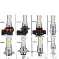 2Pcs 20000LM H1 H3 H7 H4 LED Headlight Bulb Car Fog White Blue 12V-24V Super Bright Plug And Play Fanless. 