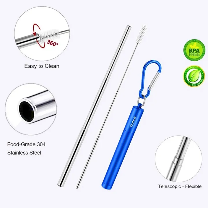 straw%20Reusable%20Stainless%20Steel%20Metal%20Telescopic%20Straw%20Collapsible%20Portable%20Travel%20Drinking%20Folding%20Straw%20Set%20with%20Cleaning%20Brush%20CaseParty%20Supplies%20-%20Image%204