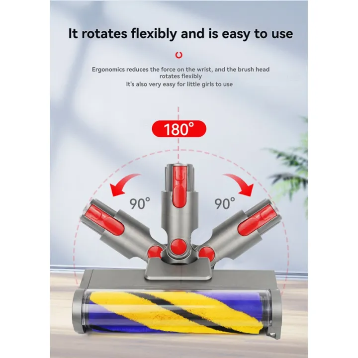 Vacuum%20Attachment%20Set%20with%20Soft%20Roller%20Cleaner%20Head%20and%20Green%20Optical%20LED%20Light%20for%20for%20V15%20V11%20V10%20V8%20V7%20-%20Image%202