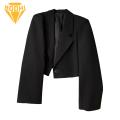 Classic Design Suit Coat Formal Business Style Women's Suit Coat Slim Fit Solid Color Cardigan Jacket for Ol Commute Women Suit Jacket. 