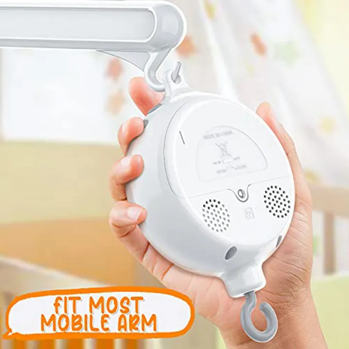 SRIWEN%20Crib%20Mobile%20Motor%20Baby%20Music%20Box%20Spinner%20with%203%20Modes%20Volume%20Adjustable%2012%20Lullabies%20Auto-Off%20After%2030%20Minutes%20-%20Image%202