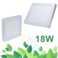 18W Square LED Panel Light Surface Mounted LED ceiling Slab Light Downlight White + LED Driver. 