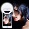 Portable Mobile Selfie Ring Light with Clip, 3-Level Brightness LED Flash, Ideal for Glamorous Photos, TikTok, YouTube, Compatible with iPhone and Android. 