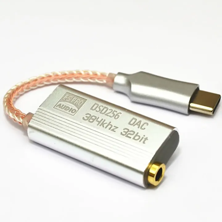 DAC%20ES9318%20USB%20Type%20C%20Headphone%20Adapter%20HiFi%20Decoding%20AMP%20Adapter%20-%20Image%203