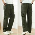 Construction Site Work Clothes Construction Pants Work Pants Men's Workers Wear-Resistant Construction Summer Spring and Autumn Thin Overalls. 