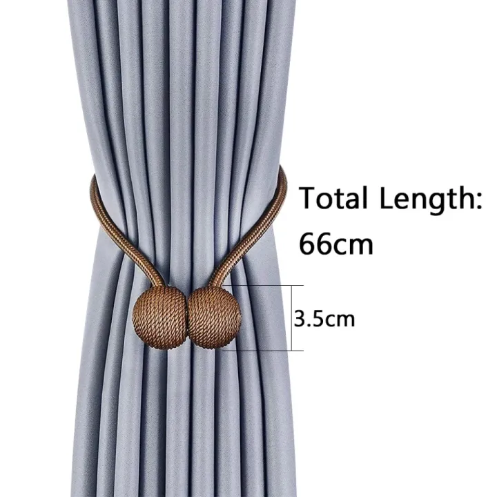 1%20Pair%20Magnetic%20Curtain%20Tiebacks%20Decorative%20Rope%20Holdback%20Holder%20-%20Image%203