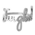 【Qian poem li Store】Wave Alloy for Women KPOP Bangtan Boys Jimin V Rap Monster Rings for Jewelry Bague Femme. 