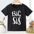 Big Brother Saurus Kids T Shirt Big Brothers Big Sisters Letter-printed Children's T-shirt Stranger Things Tops Tee Huggy Wuggy. 