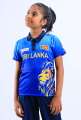 Dialog Kid's Sports Sri Lanka Cricket Fan T-Shirt - Collar S/S (Dry Fit)  - New arrival 01. 