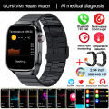 New Medical Grade Health Smartwatch Men's ECG+PPG Blood Glucose Pressure Fat Uric Acid 650mAh AMOLED Sport BT Call Smart Watch. 