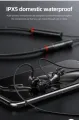 Lenovo HE05X Ⅱ Bluetooth 5.0 Neckband Earphones Wireless Earbuds Magnetic Neckband Earphone Waterproof Sport Headset with Mic. 