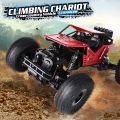 Rechargeable off-road (1:16RC) Metal Monster Truck Remote Control Car 2.7Mhz High Speed 45 Degree Slope Climbing Four Drive Output Vehicle 4WD Racing Truck Toys. 