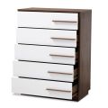 Chest of Drawer / Drawer set /  5-Drawer Chest - COD 500T&W. 