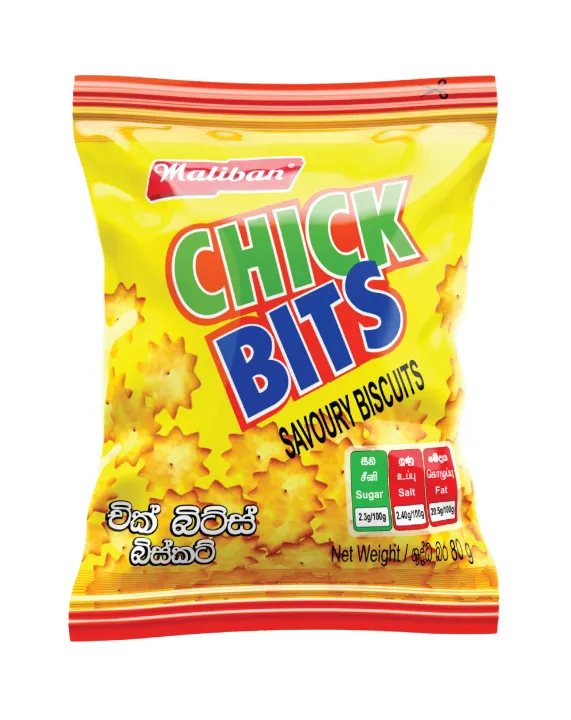 Maliban Chick Bits 80g