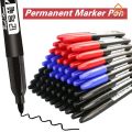 3 Colors Waterproof Ink Fine Point Marker Pen/ Quick-drying Permanent Marker/ Oil-Based Non-Fading Outline Marker Pen. 
