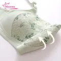 Muses Mall Lace 3/4 Cup Bra Flower Embroidery Lace Push Up Bra Adjustable Straps Anti-snagging Soft Breathable Southeast Asian Favorite Women Soft Bra. 