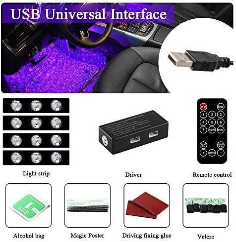 Car%20Interior%20Ambient%20Lights,4Pcs%2012LED%20USB%20Plug-in%20RGB%20Multicolor%20Star%20Atmosphere%20Lights%20for%20Car%20Carpets%20Under%20Dash%20LED%20Accent%20Lighting%20Kit%20with%20Sound%20Active%20and%20Remote%20Control%20DC%205V%20-%20Image%203