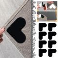 【Miga Plaza】DECORATE X Mat Grippers Heart-shaped Antiskid Sticker Rug Tape Double Sided Reusable Rug Pads Non Slip Carpet Anti Skid Mat Rug Gripper. 