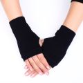Winter Gloves Women Men Stylish Hand Warmers Arm Ladies Cotton Knitted Warm Mitten Fingerless Gloves 1Pair. 
