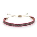Uni Handmade Woven Bracelet Wholesale Colombia Cloth Braided Bracelets for Women Men Bohemian Hippie Friendship Jewelry. 