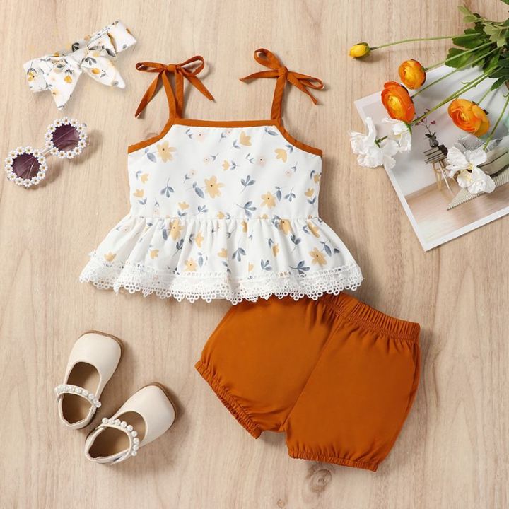 Girls%20Summer%20Set%20Children's%20Korean-Style%20Baby%20Girl%20Sleeveless%20Shorts%20Two-Piece%20Set%20for%20Children's%20Clothing%20-%20Image%207