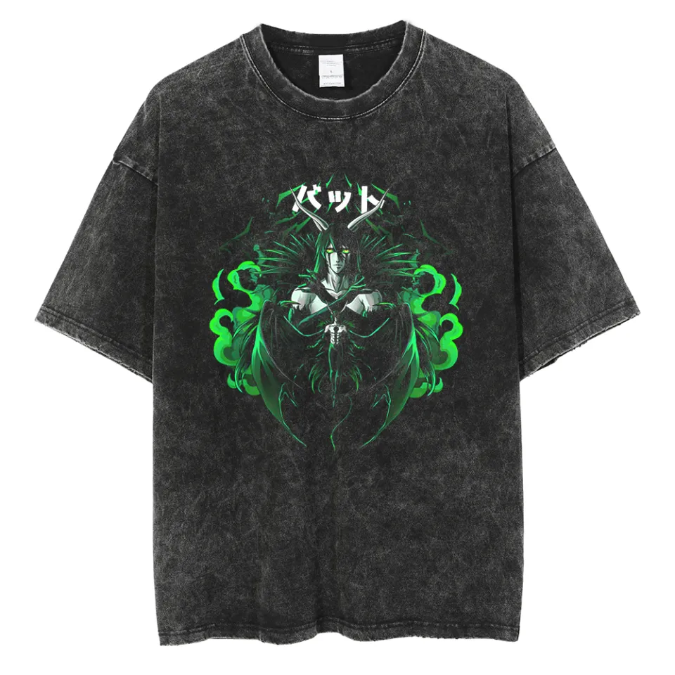 2023 vintage washed black T shirt men hip hop streetwear