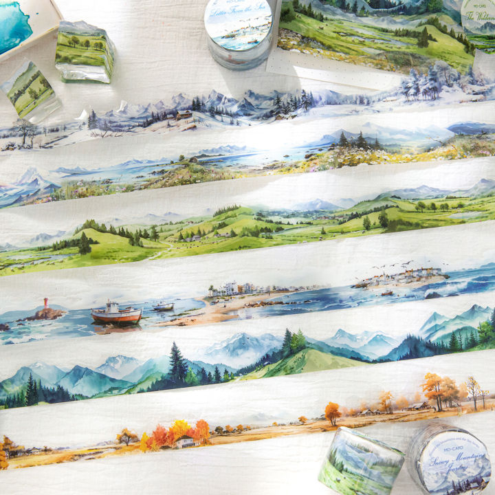 RHS Online To The Mountains And The Sea Series Landscape PET Masking ...