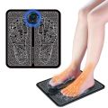 EMS Foot Massager Mat with Muscle Stimulator - Simulated Massage Therapy for Foot, Hands, Arms, Shoulder, Arthritis Pain and Varicose Veins - Drug-Free Pain Relief. 
