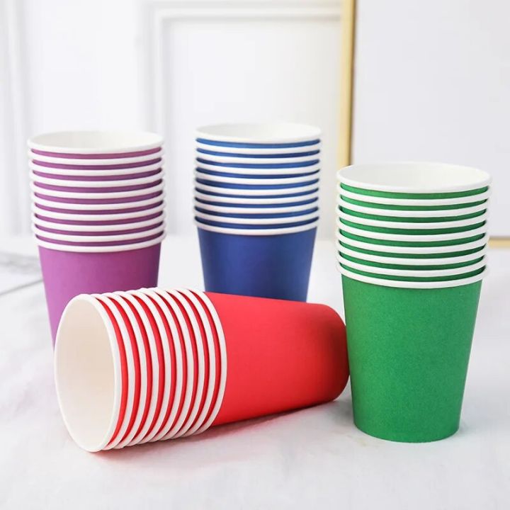 paper%20plates%2010PCS%209%20Oz%20250ml%20Solid%20Thick%20Paper%20Cup%20Disposable%20Cup%20Wedding%20Birthday%20Party%20Holiday%20Disposable%20TablewareParty%20Tableware%20-%20Image%202