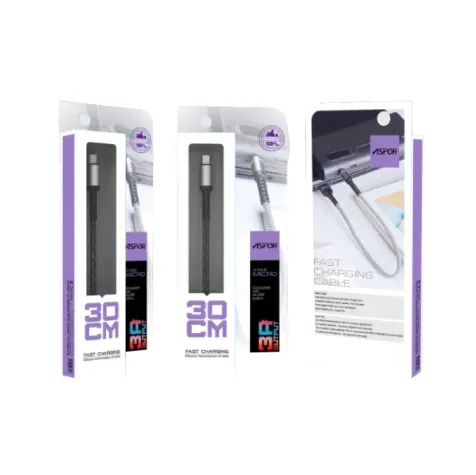Aspor A163 Fast Charging Data Cable – Lightning