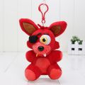 14CM FNAF Foxy Chica Bonnie Freddy dorado pesadilla Fredbear llavero de oso cinco noches en Freddy 4 juguetes de peluche colgant. 